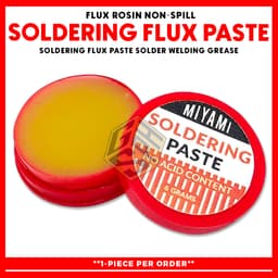 GS Flux Rosin Non-Spill Solid Soldering Paste for Wire Welding and Electronics Repair