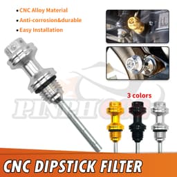 Shark King CNC Oil Dip Stick Filter Motorcycle Accessories 1pcs