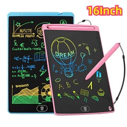 12/16/8.5" LCD Writing Tablet For Kids colorful Writing Board Digital Drawing Pad